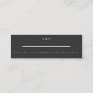 Slim BC Mini Business Card