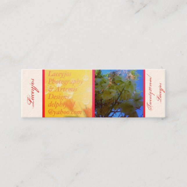 slim business card (Front)