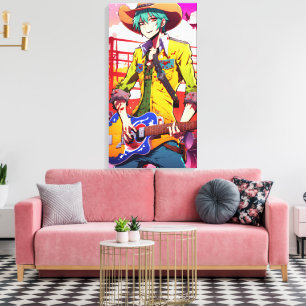 Slim Walker Canvas Print