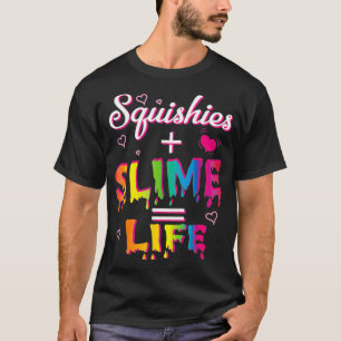 Slime And Squishies  Cute Squishie Lover Tween Gif T-Shirt