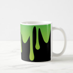 Slime dripping coffee mug