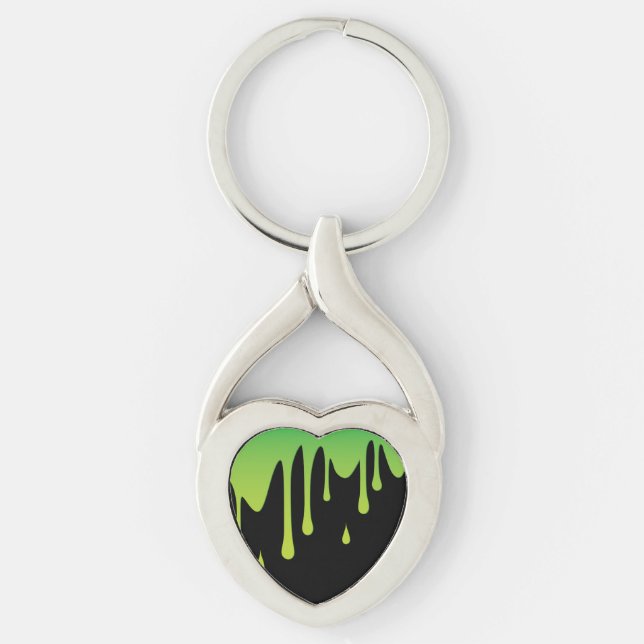 Slime dripping keychain (Front)