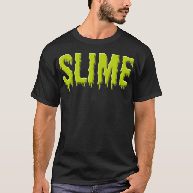 Slime Funny Green Slime Party Tee Gift (Front)