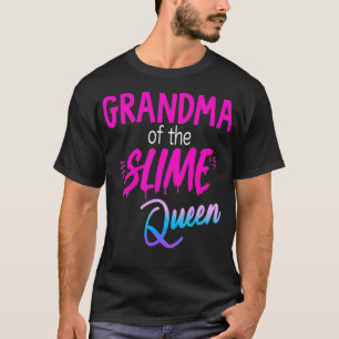 Slime Queen Mom Shirt Birthday Outfit Matching Out