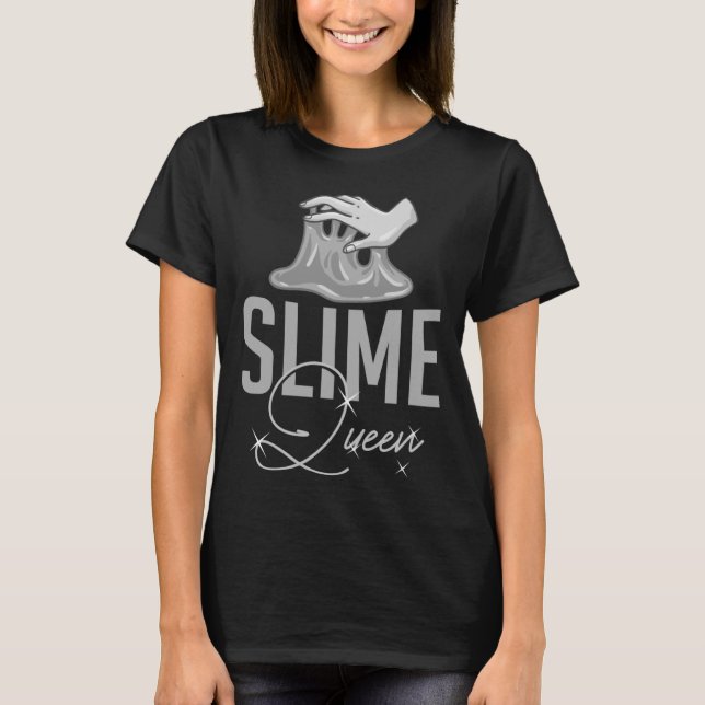 Slime Toy Making Fluffy Maker Machine Mixer T-Shirt (Front)