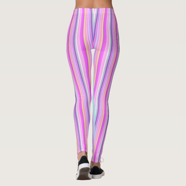 SLIMMING Leggings ~ stripes ~ Original (Back)