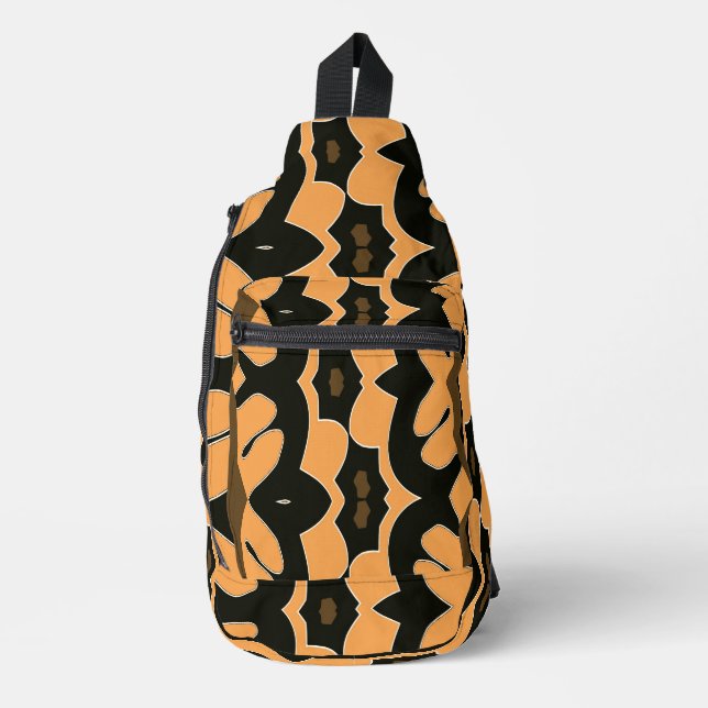 Sling Bag, A Retro seamless classic design  Sling Bag (Front)