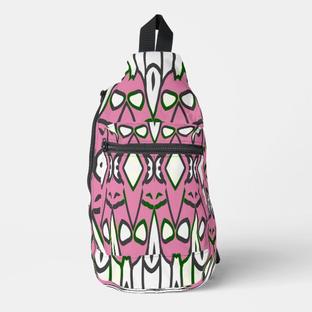 Sling Bag, A Retro seamless classic design  Sling Bag (Front)