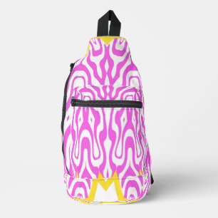 Sling Bag, Multicolor seamless classic design Bag