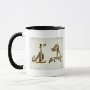 Sling with 'Greek Fire', plate from 'A History of Mug