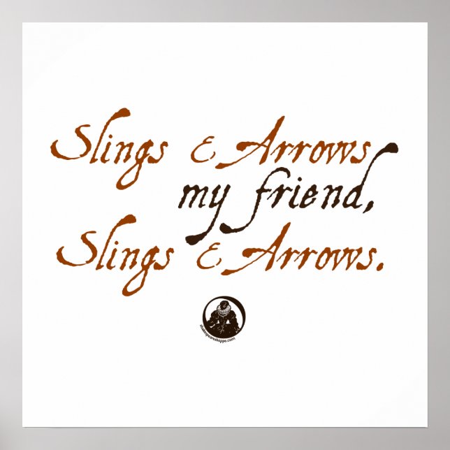 Slings and Arrows Poster (Front)