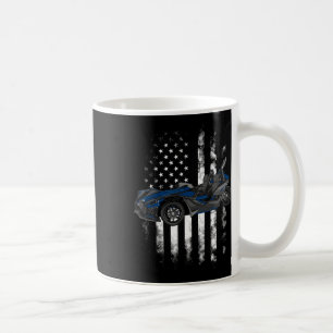 Slingshot Car American Usa Flag 4th Of July Slings Coffee Mug