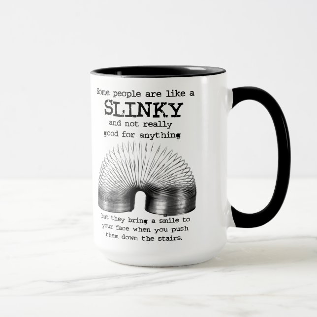 Slinky People Funny Mug Humour (Right)