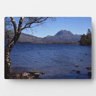 Slioch Loch Maree Wester Ross Scotland Plaque