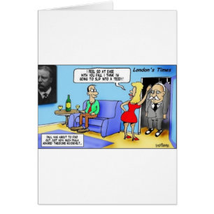 Slip Into A Teddy..Roosevelt Funny Gifts Mugs Etc