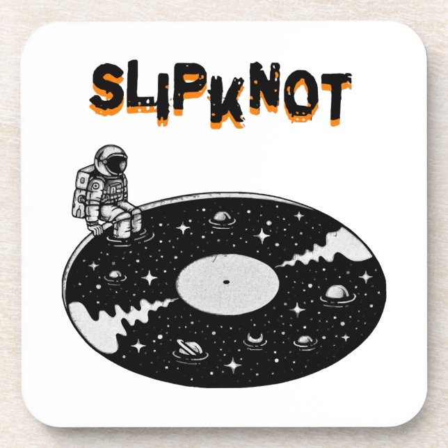 slipknot visual art coaster (Front)