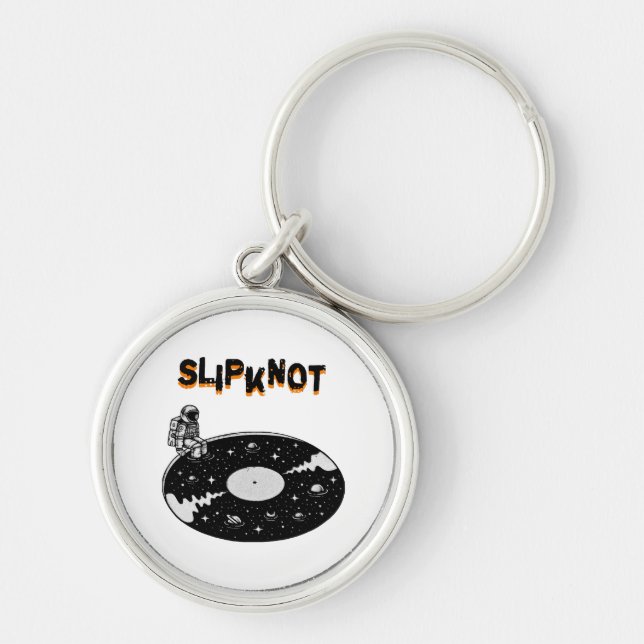 slipknot visual art keychain (Front)