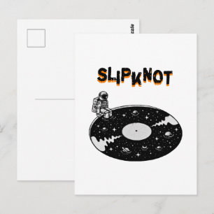 slipknot visual art postcard