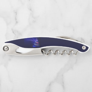 SlipperyJoe Christmas tree digital translucent red Corkscrew