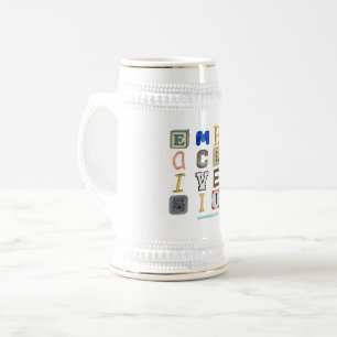 SlipperyJoe embrace diversity metaphor LGBTQIA glo Beer Stein