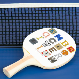 SlipperyJoe embrace diversity metaphor LGBTQIA glo Ping Pong Paddle