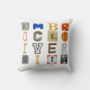 SlipperyJoe embrace diversity metaphor LGBTQIA glo Throw Pillow
