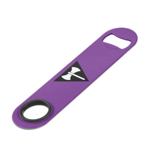SlipperyJoe lesbian pride flag powerful gay femini Bar Key