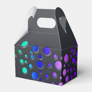 SlipperyJoe love bubbles red orange yellow green c Favor Box