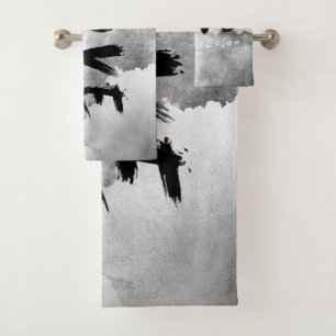 SlipperyJoe love has no colour race skin-tone boun Bath Towel Set