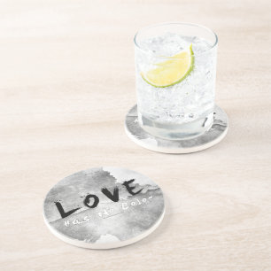 SlipperyJoe love has no colour race skin-tone boun Coaster