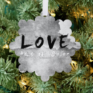 SlipperyJoe love has no colour race skin-tone boun Ornament Card