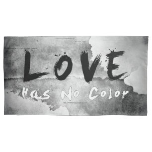 SlipperyJoe love has no colour race skin-tone boun Pillowcase