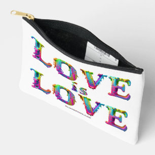 SlipperyJoe love is love dripping melting dynamic  Accessory Pouch