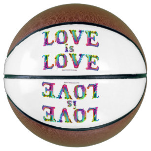 SlipperyJoe love is love dripping melting dynamic  Basketball