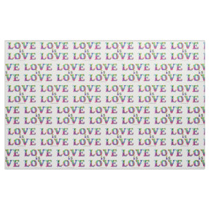 SlipperyJoe love is love dripping melting dynamic  Fabric