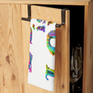 SlipperyJoe love is love dripping melting dynamic  Kitchen Towel