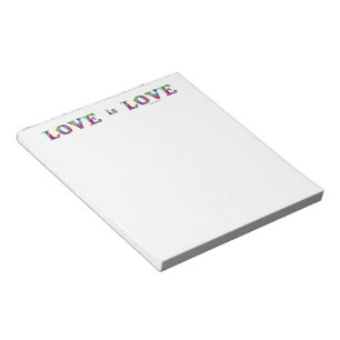 SlipperyJoe love is love dripping melting dynamic  Notepad
