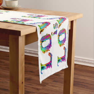 SlipperyJoe love is love dripping melting dynamic  Short Table Runner