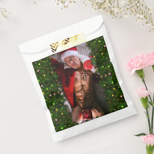 SlipperyJoe male chest six pack stomach bare torso Favour Bag (Sealed)