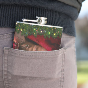 SlipperyJoe male chest six pack stomach bare torso Hip Flask