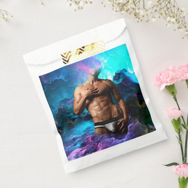 SlipperyJoe muscular man underwear bulge vibrant h Favour Bag (Sealed)