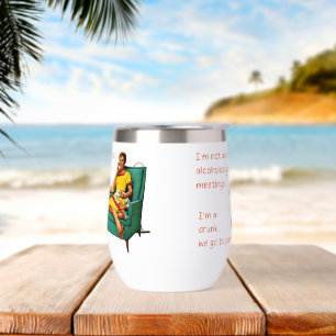 SlipperyJoe socializing drinking party vintage wom