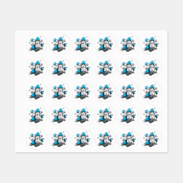 SlipperyJoe's 3D cubes captivating arrangement thr (Sheet)