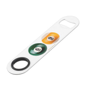 SlipperyJoe's 69 hard pool table two billiard ball Bar Key