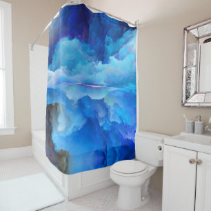SlipperyJoe's abstract cloud artwork colourful sur