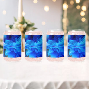 SlipperyJoe's abstract cloud artwork colourful sur Can Glass