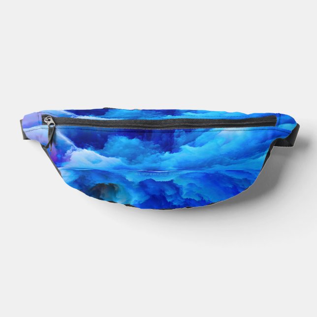 SlipperyJoe's abstract cloud artwork colourful sur Fanny Pack (Lay Down)