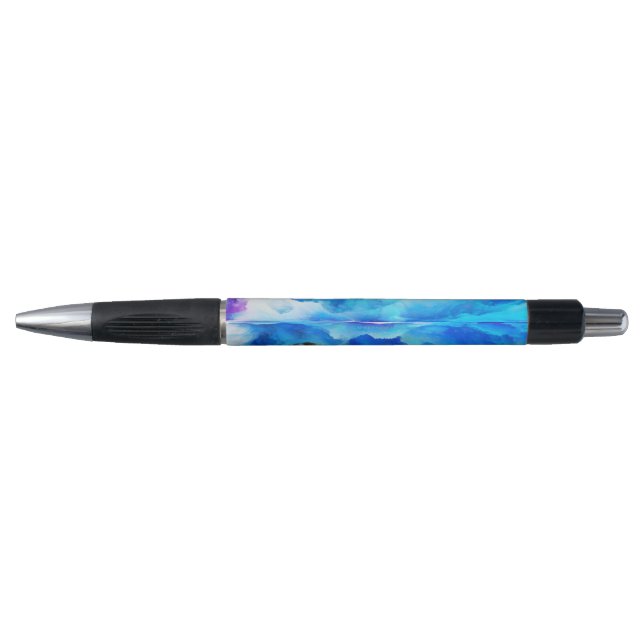 SlipperyJoe's abstract cloud artwork colourful sur Pen (Front)