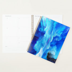 SlipperyJoe's abstrait nuage artwork coloré surr