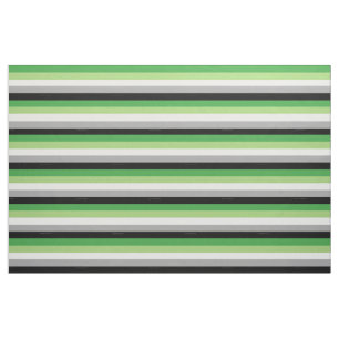 SlipperyJoe's Aromantic Pride Flag gay gifts LGBTQ Fabric